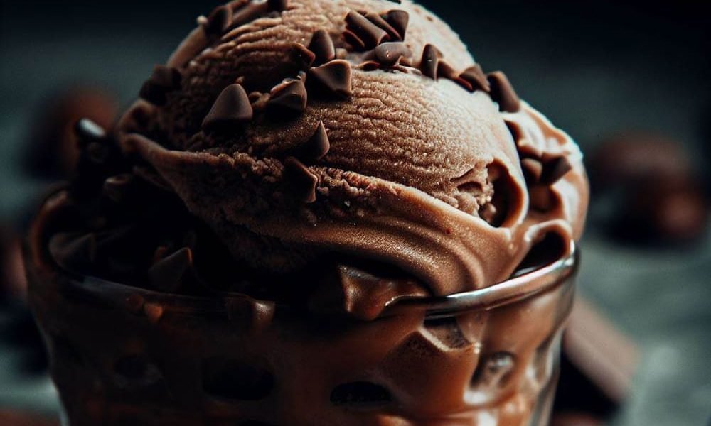 Helado de Chocolate con Chispas