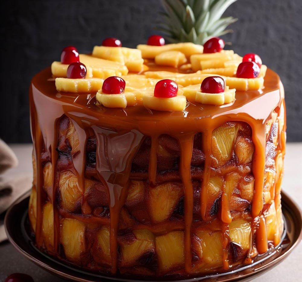 Tarta de Piña Invertida