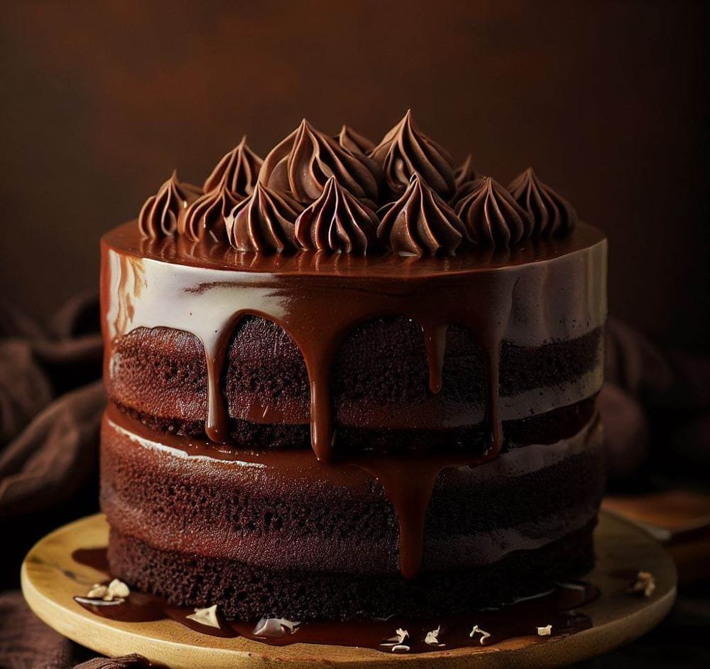 Tarta de Tres Chocolates