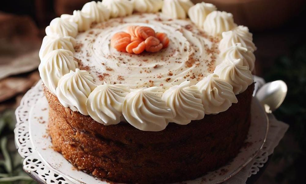 Tarta de Zanahoria con Frosting de Queso Crema