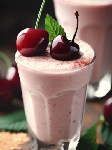 Smoothie de Cereza y Chocolate Blanco