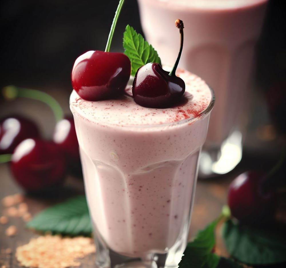 Smoothie de Cereza y Chocolate Blanco