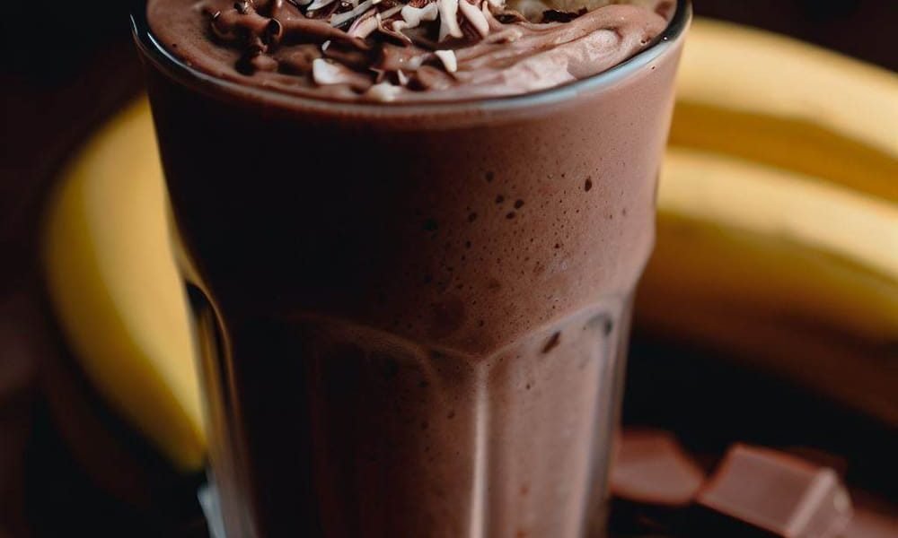 Smoothie de Chocolate y Plátano