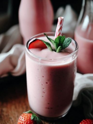 Smoothie de Fresa y Yogur