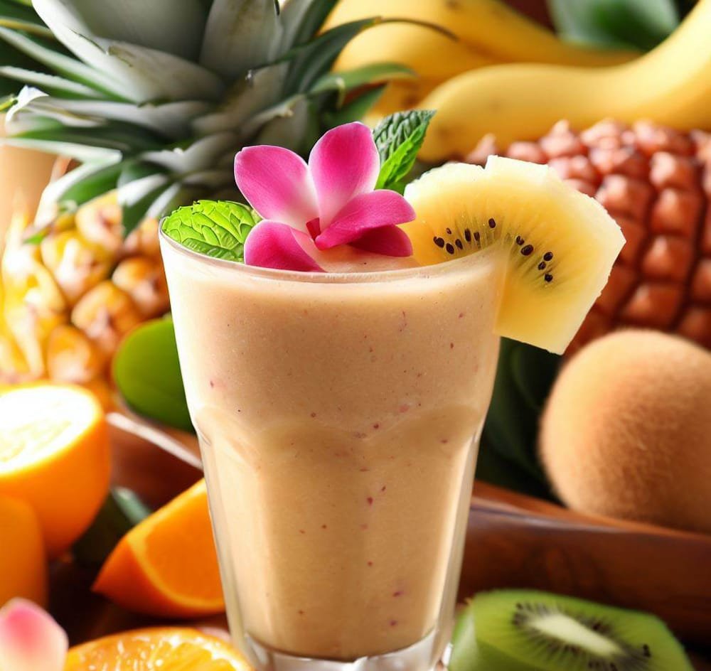 Smoothie de Frutas Tropicales