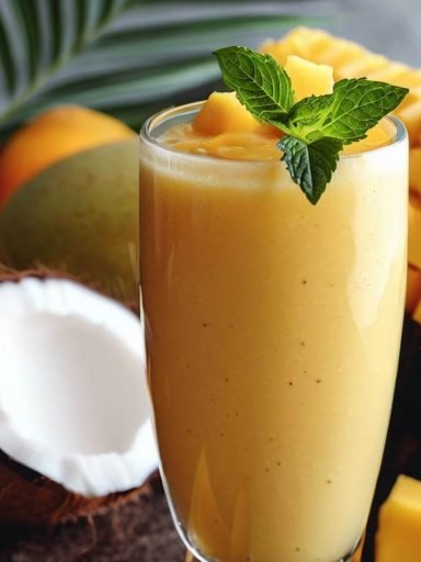 Smoothie de Mango y Coco