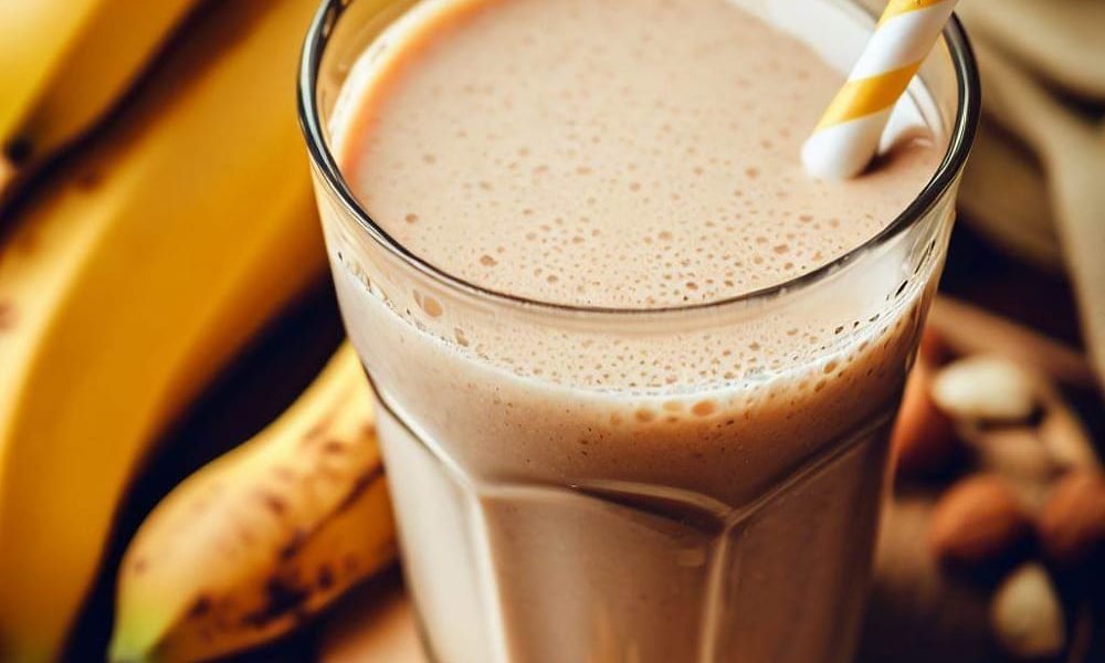 Smoothie de Plátano y Cacahuetes