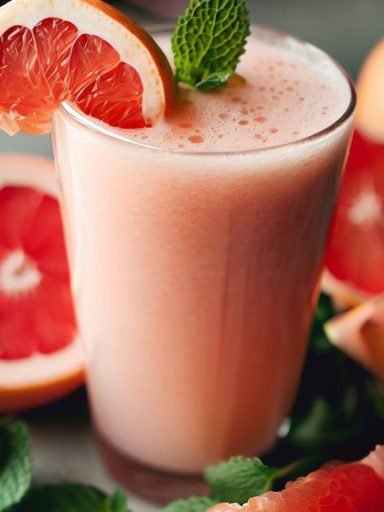 Smoothie de Pomelo y Menta