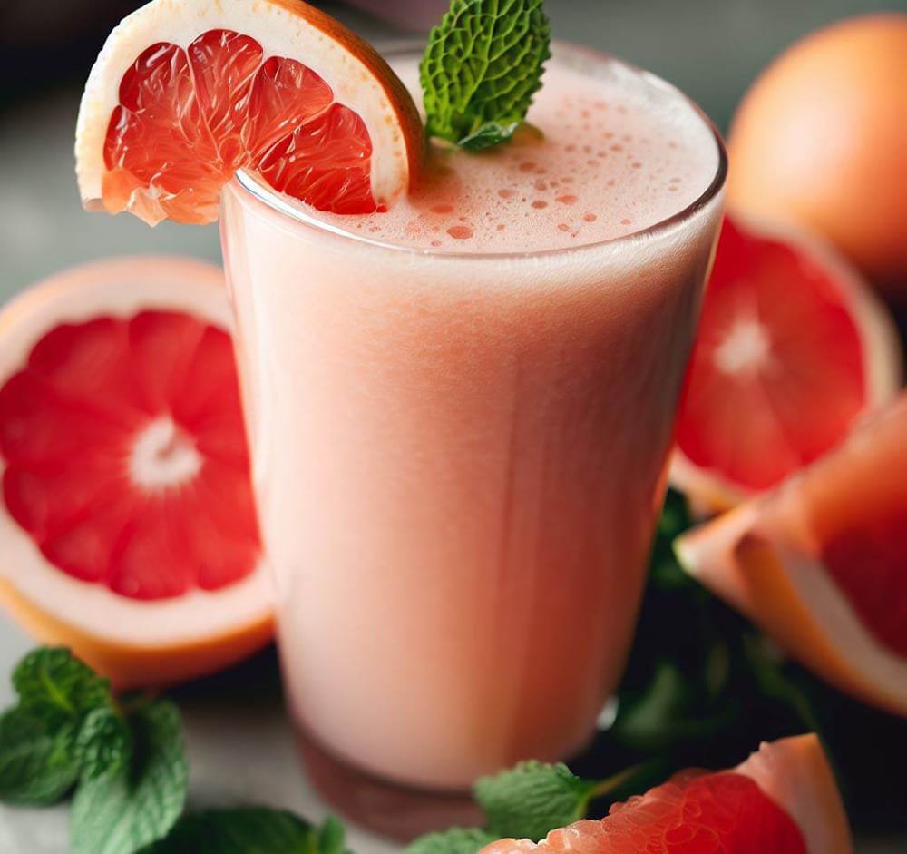 Smoothie de Pomelo y Menta