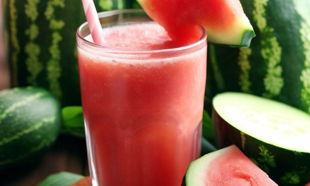 Smoothie de Sandía y Pepino