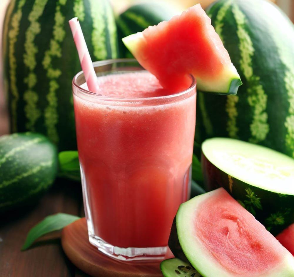 Smoothie de Sandía y Pepino