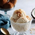 Receta de Helado de Menta y Chocolate Blanco (Sin Gluten)