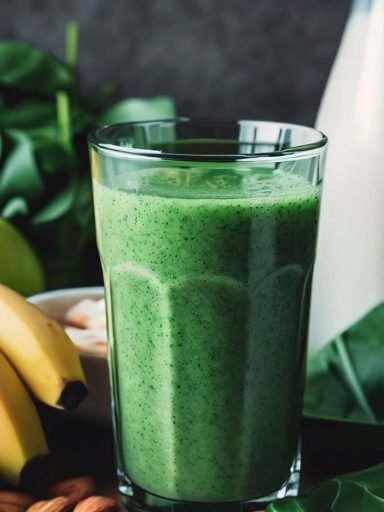 Smoothie Verde Energizante (Sin Gluten)
